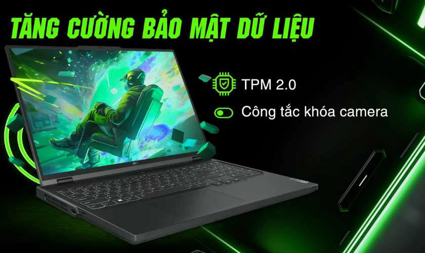 Đánh giá Lenovo Legion Pro 5 về phần mềm và bảo mật