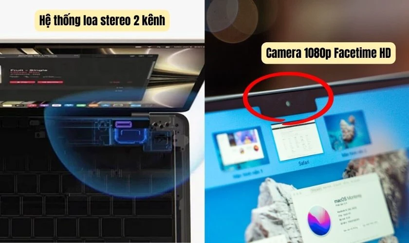 Đánh giá Macbook Air M2 về chất lượng âm thanh và camera