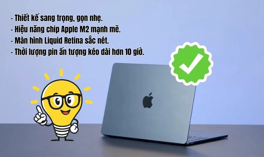 Ưu, nhược điểm của Macbook Air M2
