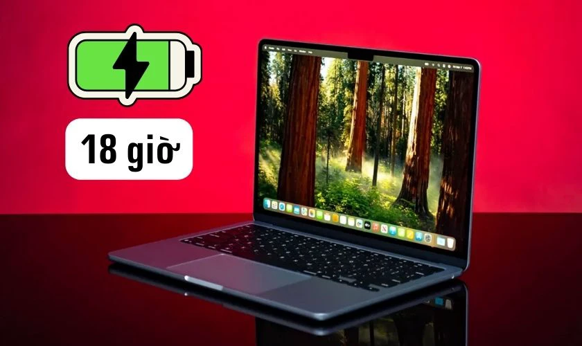 Đánh giá MacBook Air M4 về dung lượng pin