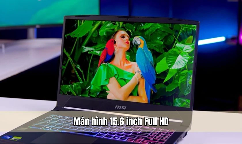 Đánh giá MSI Katana 15 về màn hình