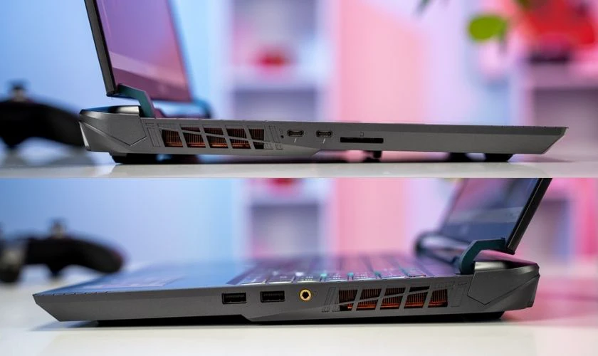 Đánh giá MSI Vector 16 HX AI về khả năng kết nối