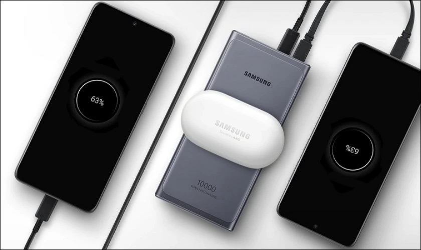 Đánh giá sạc dự phòng không dây Samsung 10000 mAh