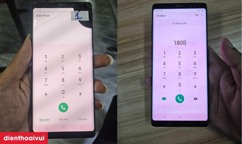 Khi nào nên thay màn Samsung Note 8