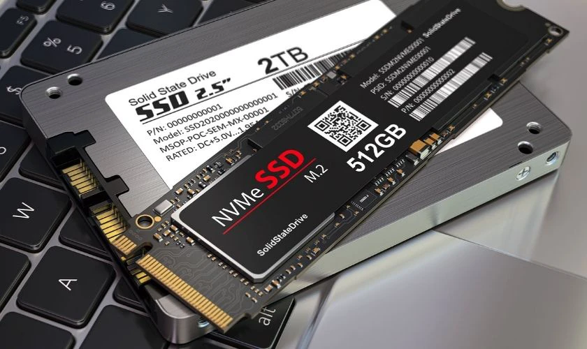 Ổ cứng SSD là ổ đĩa lưu trữ quan trọng của thiết bị