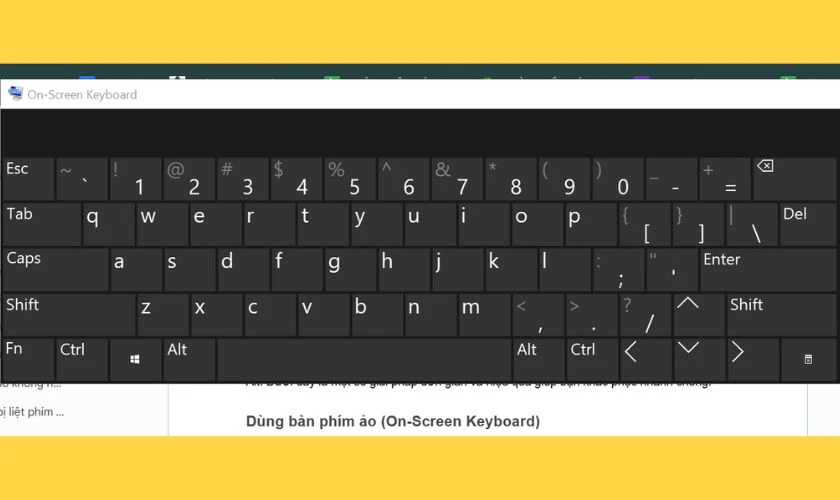 Cách sửa lỗi không gõ được dấu nhân trên bàn phím laptop DELL