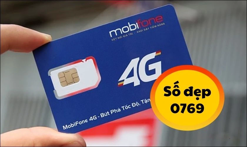 SIM đầu số 0769 của mạng nào có phải số đẹp không?