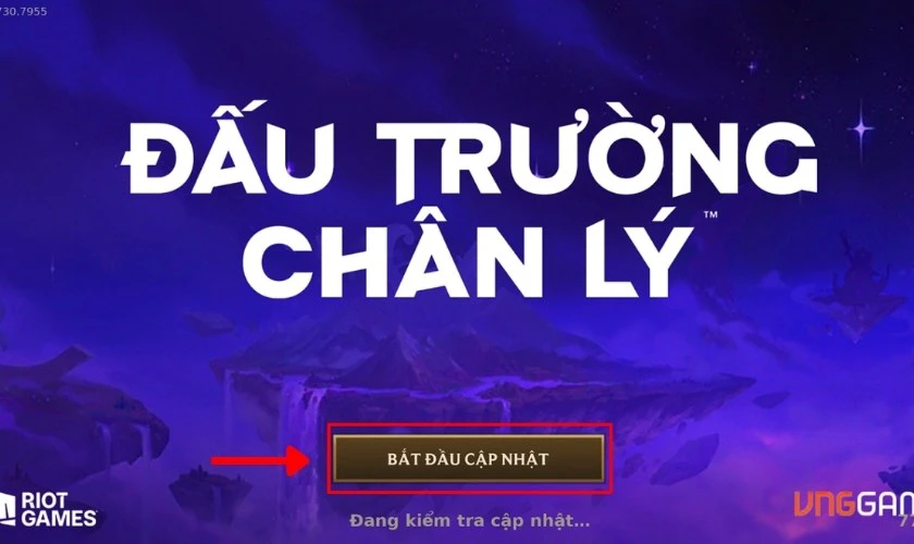 BẮT ĐẦU CẬP NHẬT