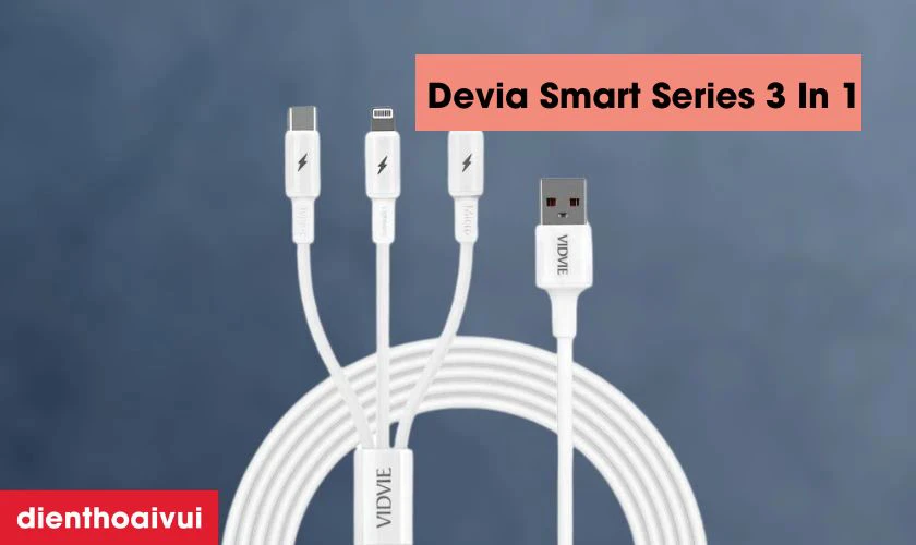 Cáp Devia Smart Series 3 In 1