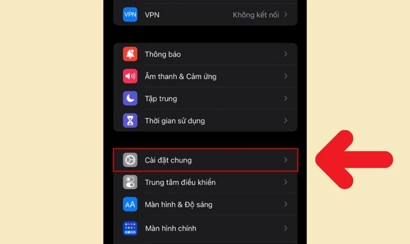 Cập nhật iOS lên phiên bản mới nhất