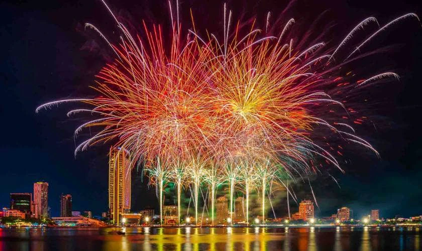 Điểm bắn pháo hoa tại Đà Nẵng