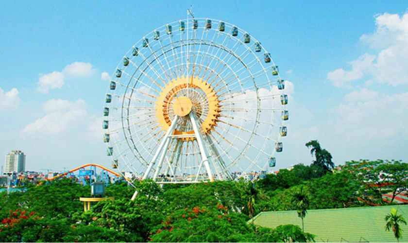 Công viên Mặt Trời Mới là địa điểm chơi Tết ở Hà Nội