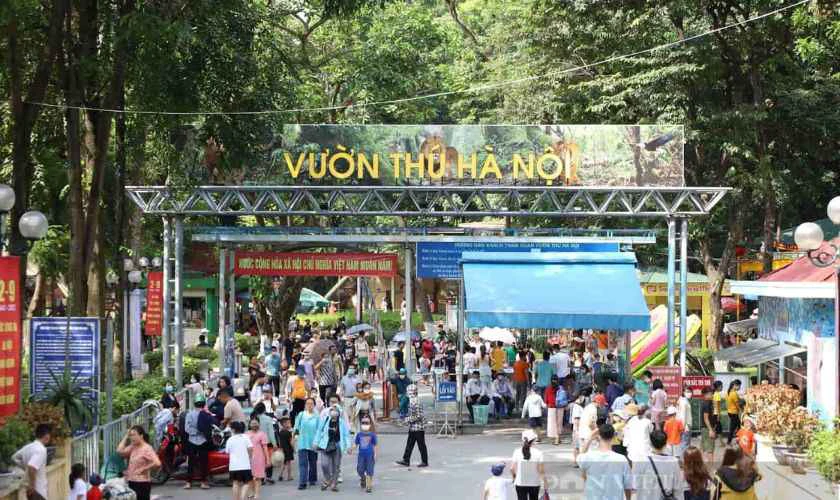 Công viên Thủ Lệ là điểm đến lý tưởng cho gia đình và nhóm bạn trong dịp Tết