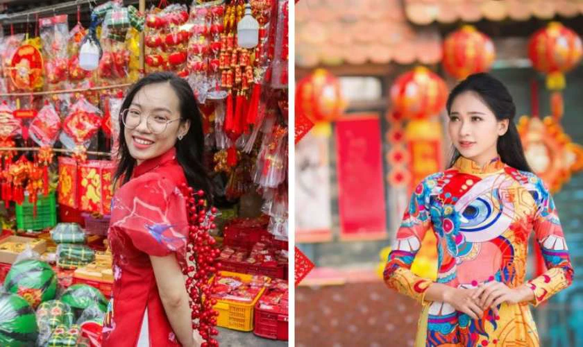 Những địa điểm chụp áo dài Tết đẹp ở Hà Nội