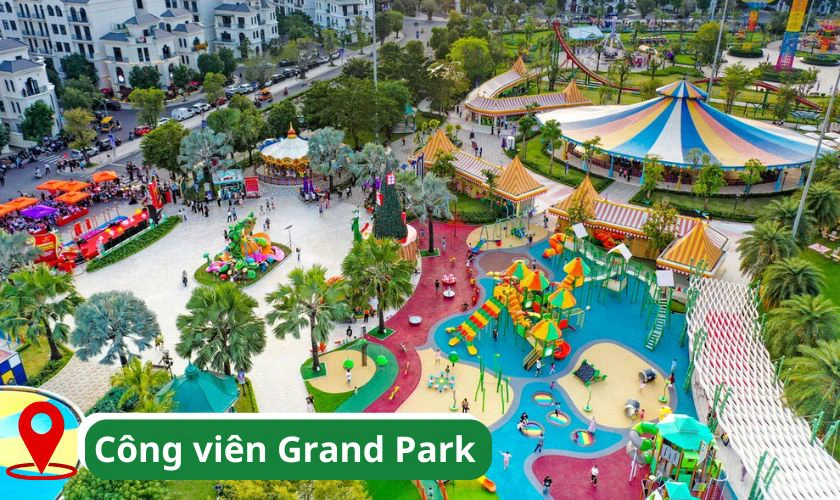 Công viên Grand Park - Địa điểm đi chơi Tết Dương lịch lý tưởng