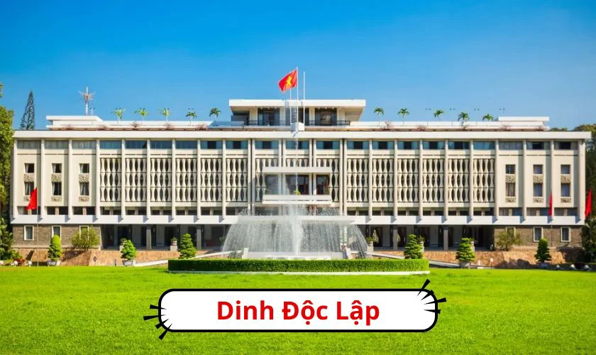 Dinh Độc Lập - Địa địa lịch sử đi chơi Tết Dương lịch