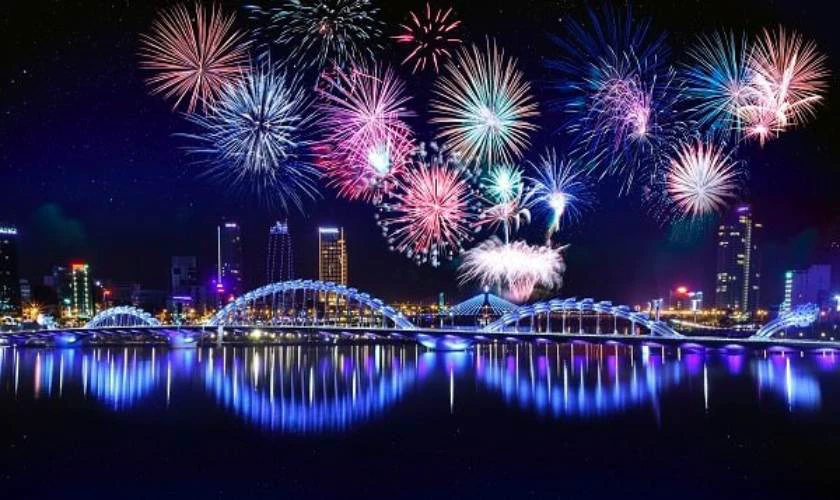Điểm bắn pháo hoa Tết dương lịch 2026 tại Đà Nẵng