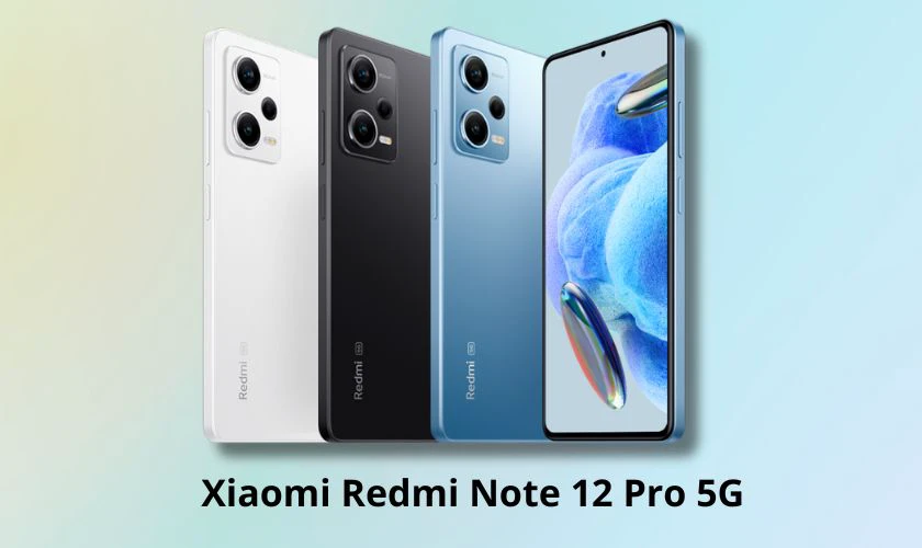 Điện thoại Xiaomi Redmi Note 12 Pro 5G có 2 SIM 2 sóng