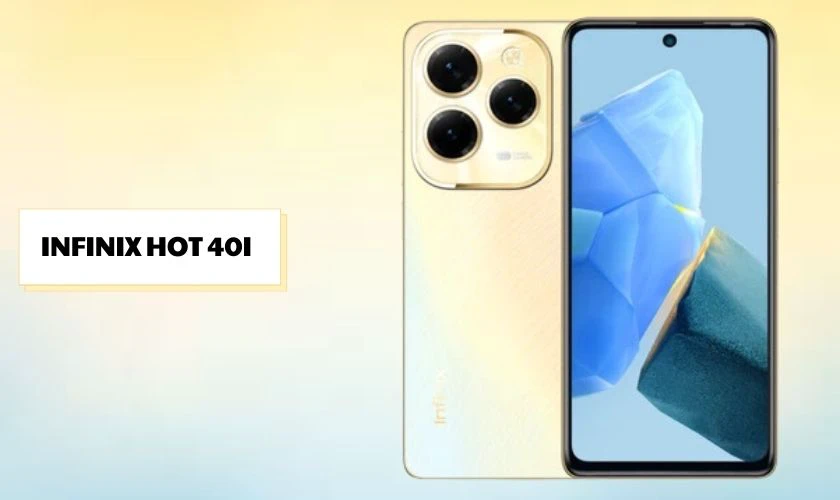 Infinix Hot 40i - Điện thoại cho học sinh lớp 5