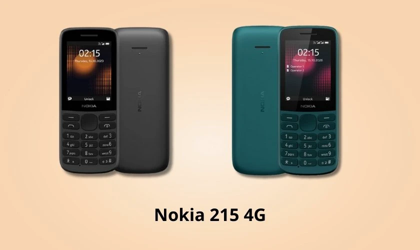 Mua điện thoại Nokia 215 4G dành cho người lớn tuổi