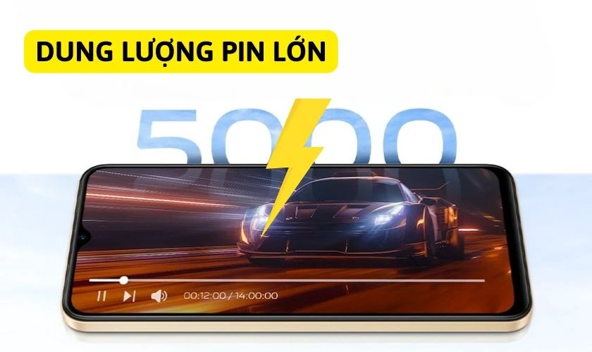 Dung lượng pin lớn