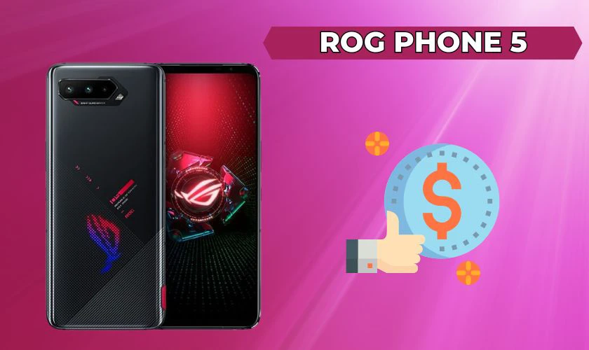 Điện thoại chơi game dưới 10 triệu - Rog Phone 5