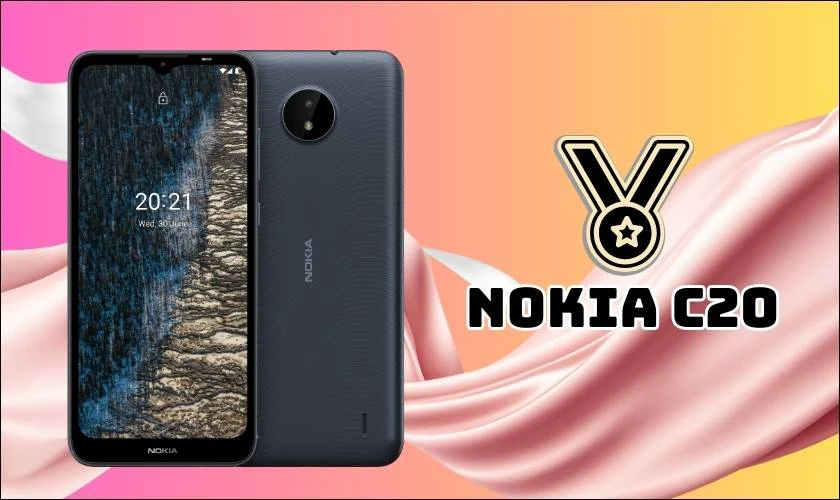 Nokia C20 - Điện thoại chơi game giá rẻ dưới 2 triệu 