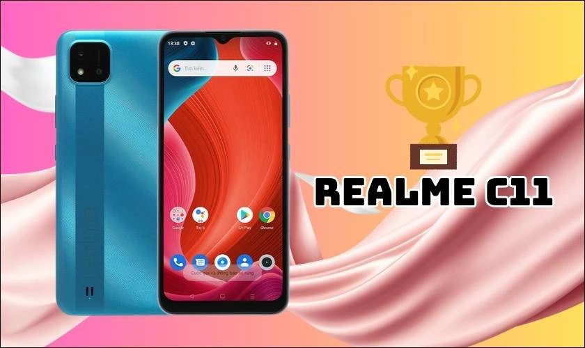 Realme C11 (2021) - Điện thoại chơi game giá rẻ dưới 2 triệu 