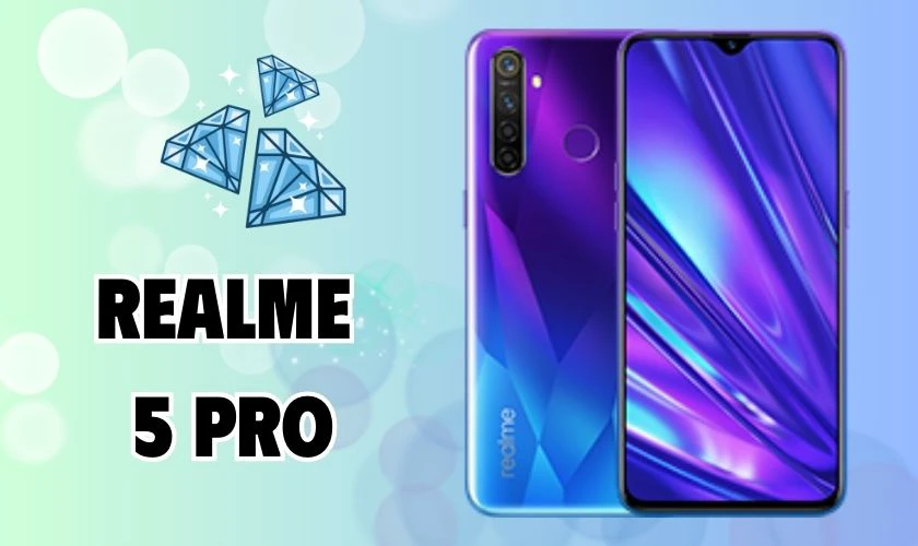 Điện thoại Realme 5 Pro chụp ảnh đẹp dưới 6 triệu