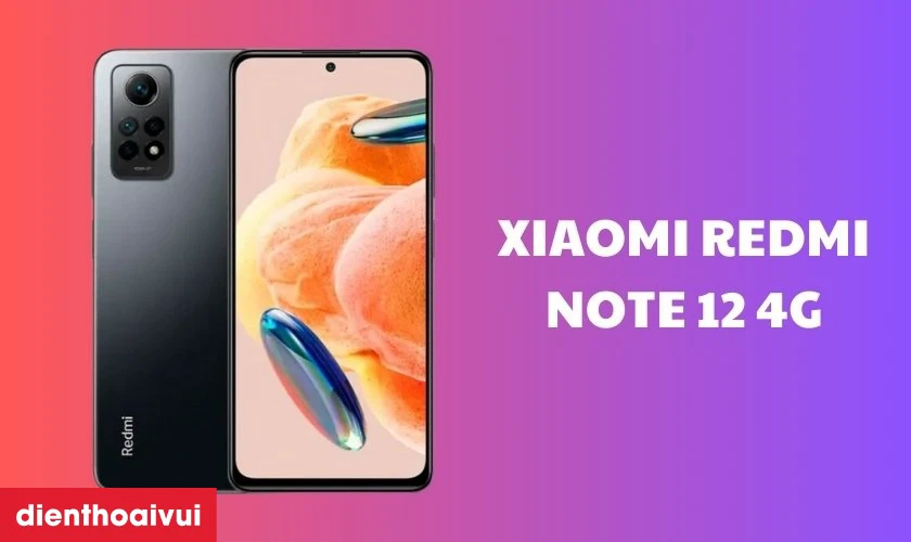 Xiaomi Redmi Note 12 4G cũ - Điện thoại tầm giá 4 triệu