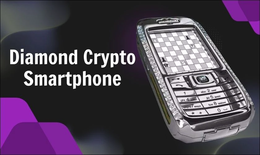 Điện thoại Diamond Crypto Smartphone (1,3 triệu USD ~ 29,5 tỷ đồng)