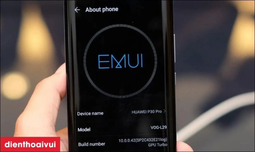 Hệ điều hành EMUI trên điện thoại Huawei