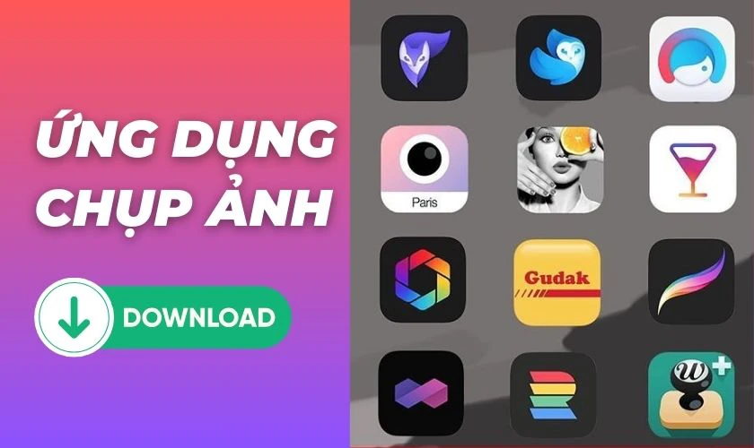 Các ứng dụng chụp ảnh đẹp nhất trên điện thoại iPhone