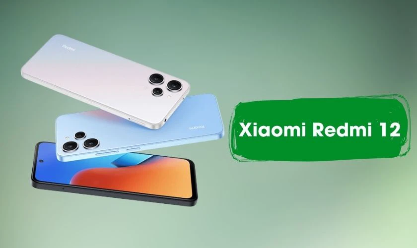 Điện thoại khung kim loại giá rẻ - Redmi 12