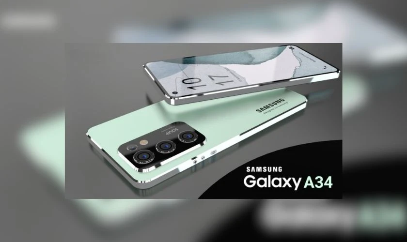 Điện thoại khung kim loại giá rẻ - Galaxy A34