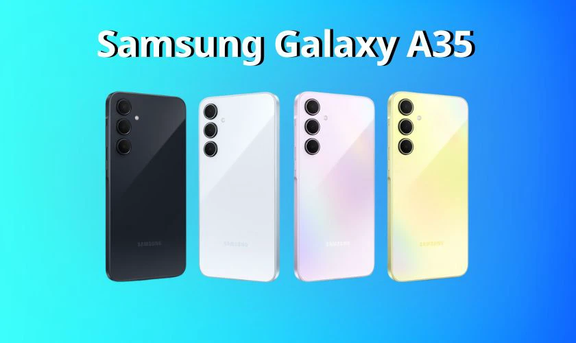 Điện thoại khung kim loại giá rẻ - Galaxy A35