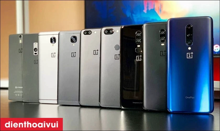 c&aacute;c mẫu m&aacute;y oneplus đời cũ