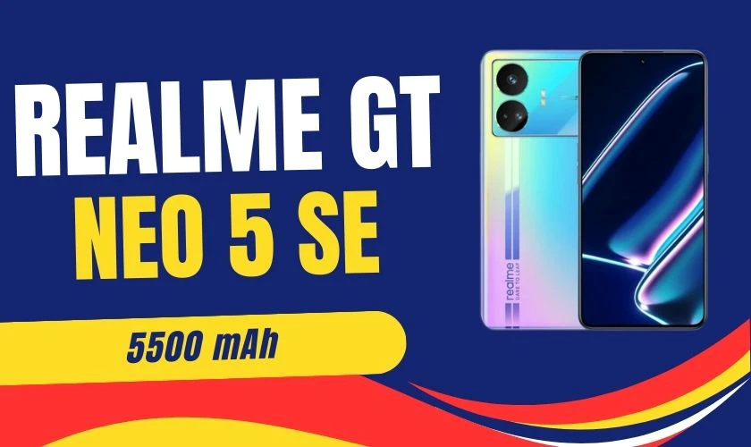 Realme GT Neo 5 SE pin trâu giá dưới 10 triệu