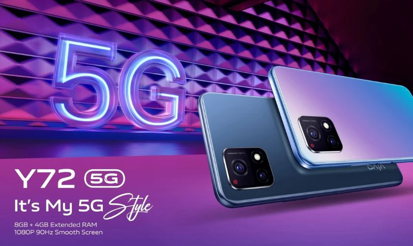 Vivo Y72 5G - Chơi game tốt, khỏe