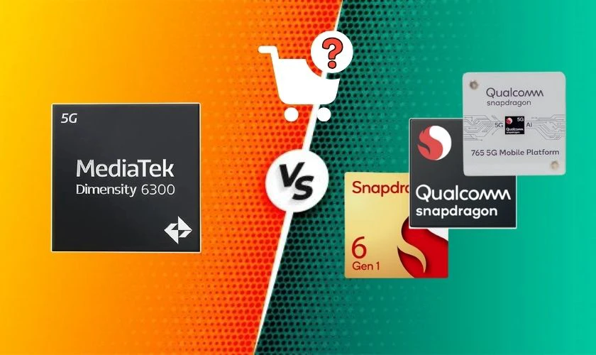 Dimensity 6300 mạnh ngang với chip Snapdragon nào