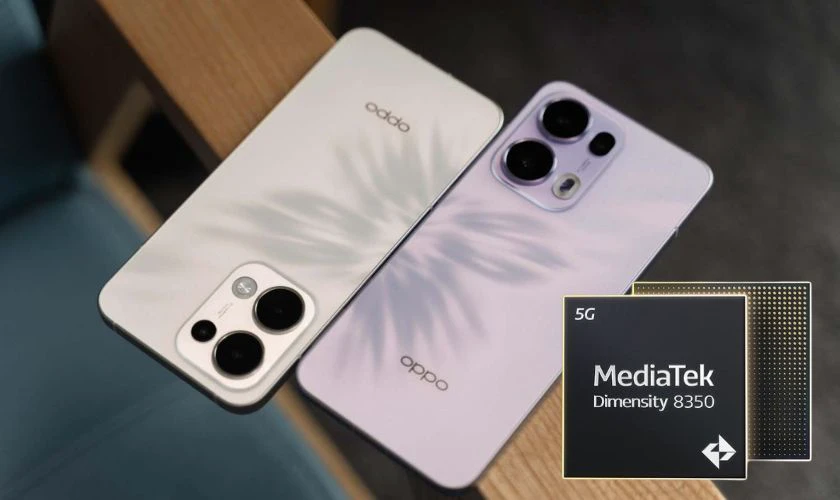 Các mẫu điện thoại sử dụng chip Dimensity 8350 phổ biến
