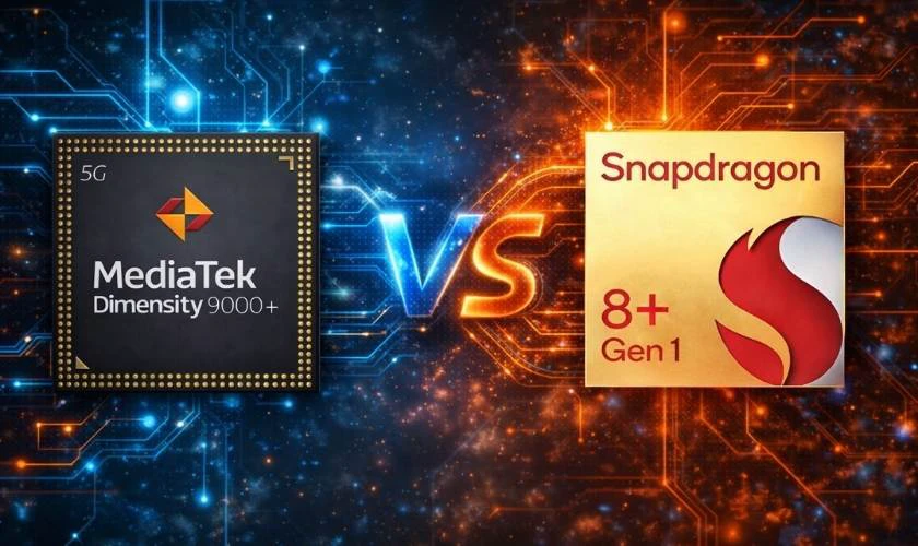 Dimensity 9000 ngang với chip Snapdragon nào?