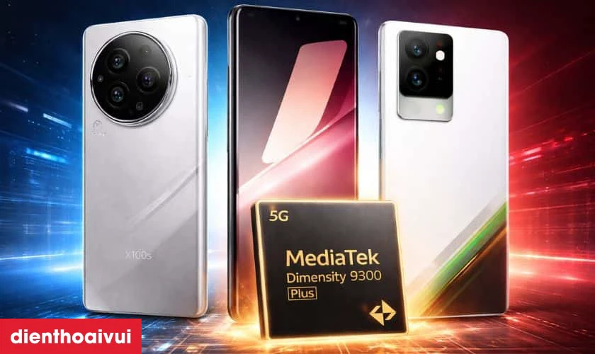 Các mẫu điện thoại sử dụng chip Dimensity 9300 Plus phổ biến hiện nay