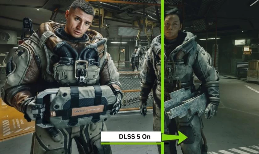 DLSS 5 có gì mới? Khả năng tự động tính toán và sinh 5 khung hình ảo