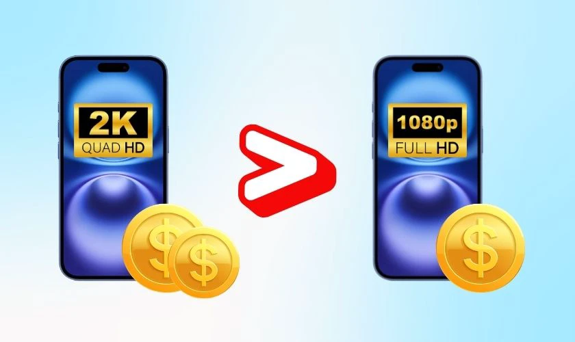 Giá thành sản phẩm 2K thường cao hơn
