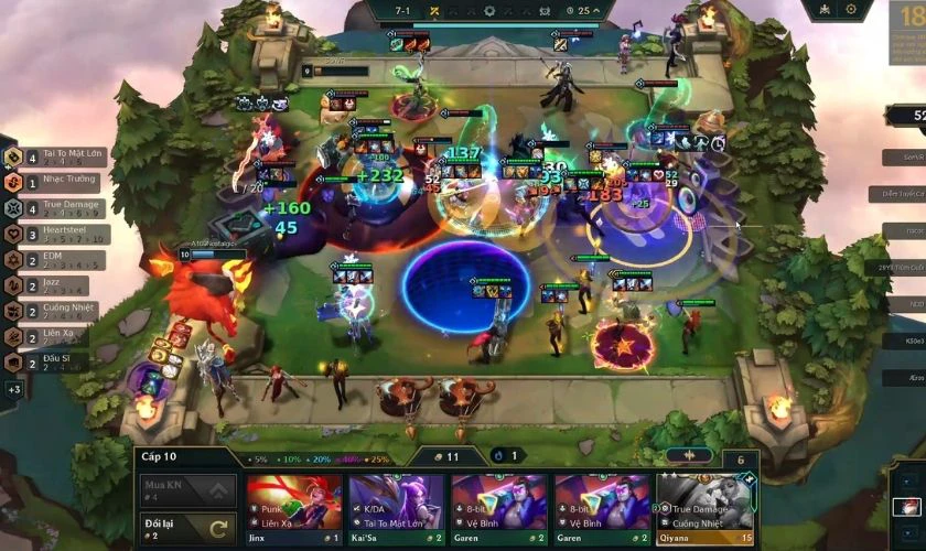 Cách chơi đội hình Remix Rumble ĐTCL cuối game