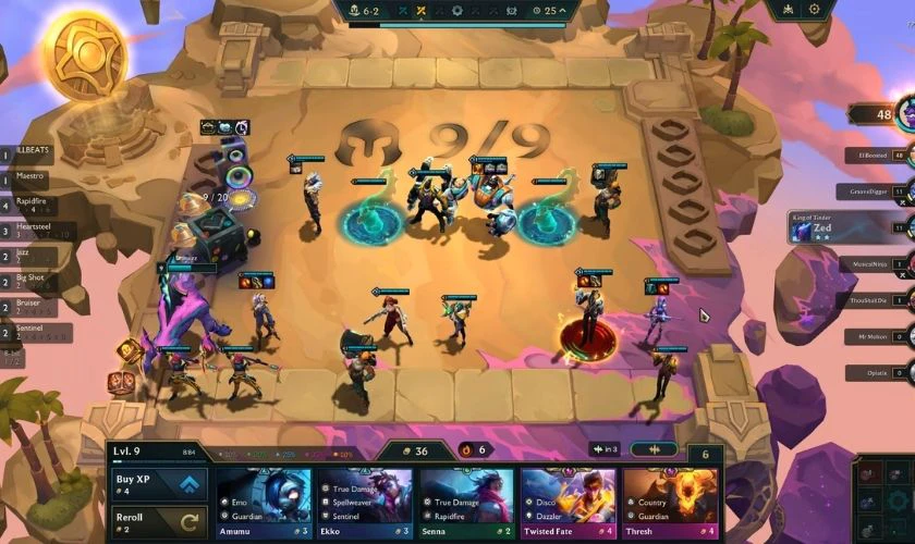 Remix Rumble là một trong những đội hình mạnh ở giai đoạn late game