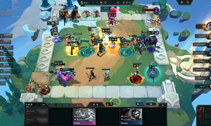 Mẹo chơi đội hình DTCL Remix Rumble cho game thủ