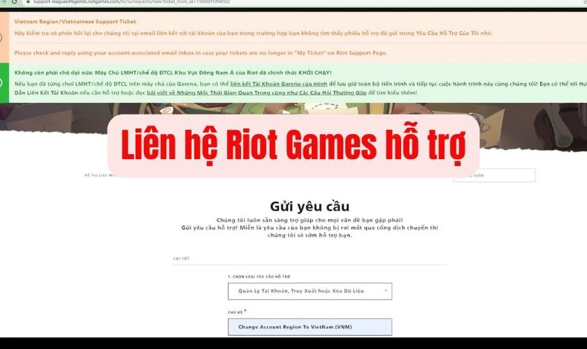 Làm sao để khôi phục lại tên Liên Minh Tốc Chiến cũ?