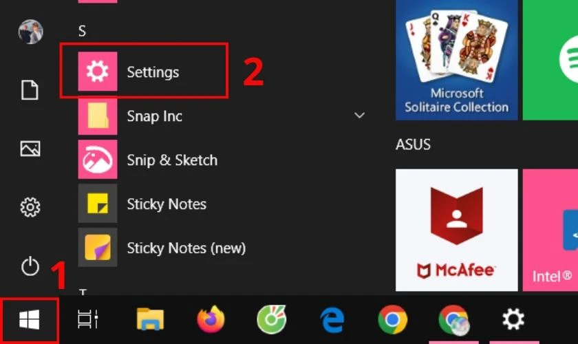 Cách đổi tên máy tính Win 10 bằng Settings